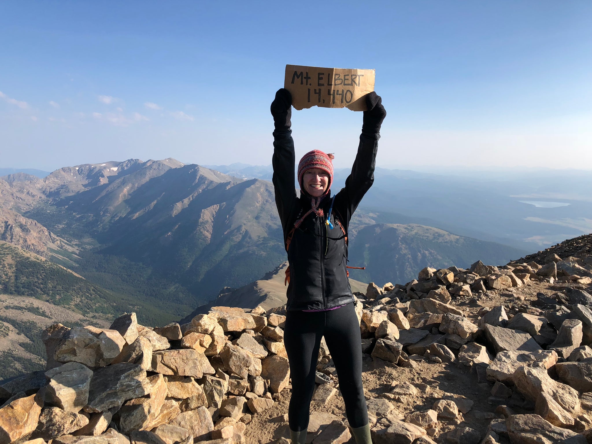 60 Year Old Mom climbs 14er, Cries.